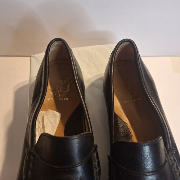 Cole Haan Pinch Prep Black Leather Men\'s Tassel Loafers.  Size 12 main image 14
